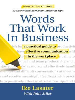 cover image of Words That Work in Business